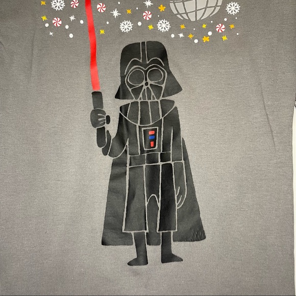 Hanna Andersson x Disney Star Wars Holiday Organic Pajama Top Price FIRM - Picture 5 of 6